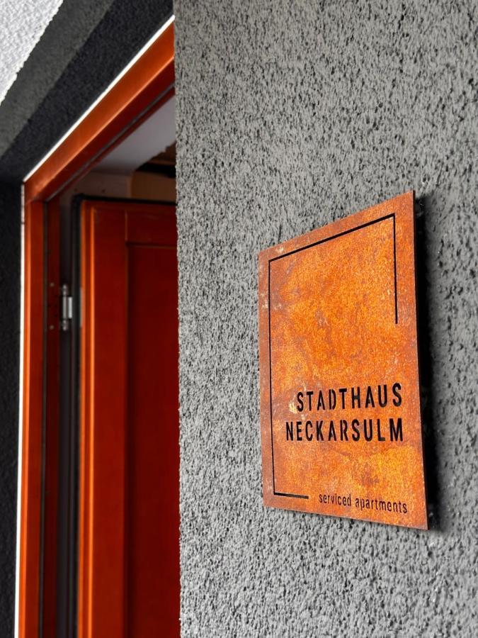 Stadthaus Neckarsulm Serviced Apartments - Stadthaus Heiner מראה חיצוני תמונה