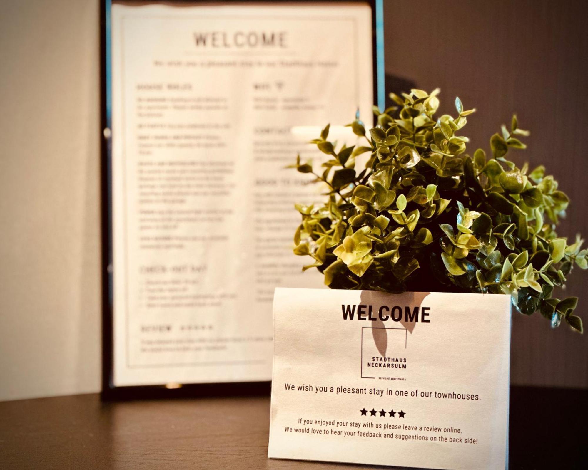 Stadthaus Neckarsulm Serviced Apartments - Stadthaus Heiner מראה חיצוני תמונה
