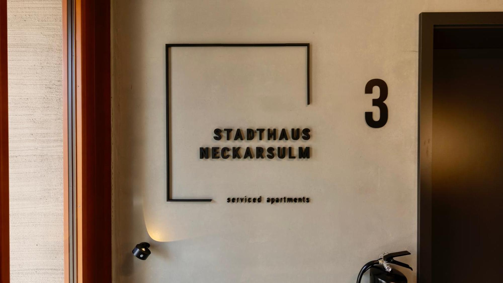 Stadthaus Neckarsulm Serviced Apartments - Stadthaus Heiner מראה חיצוני תמונה