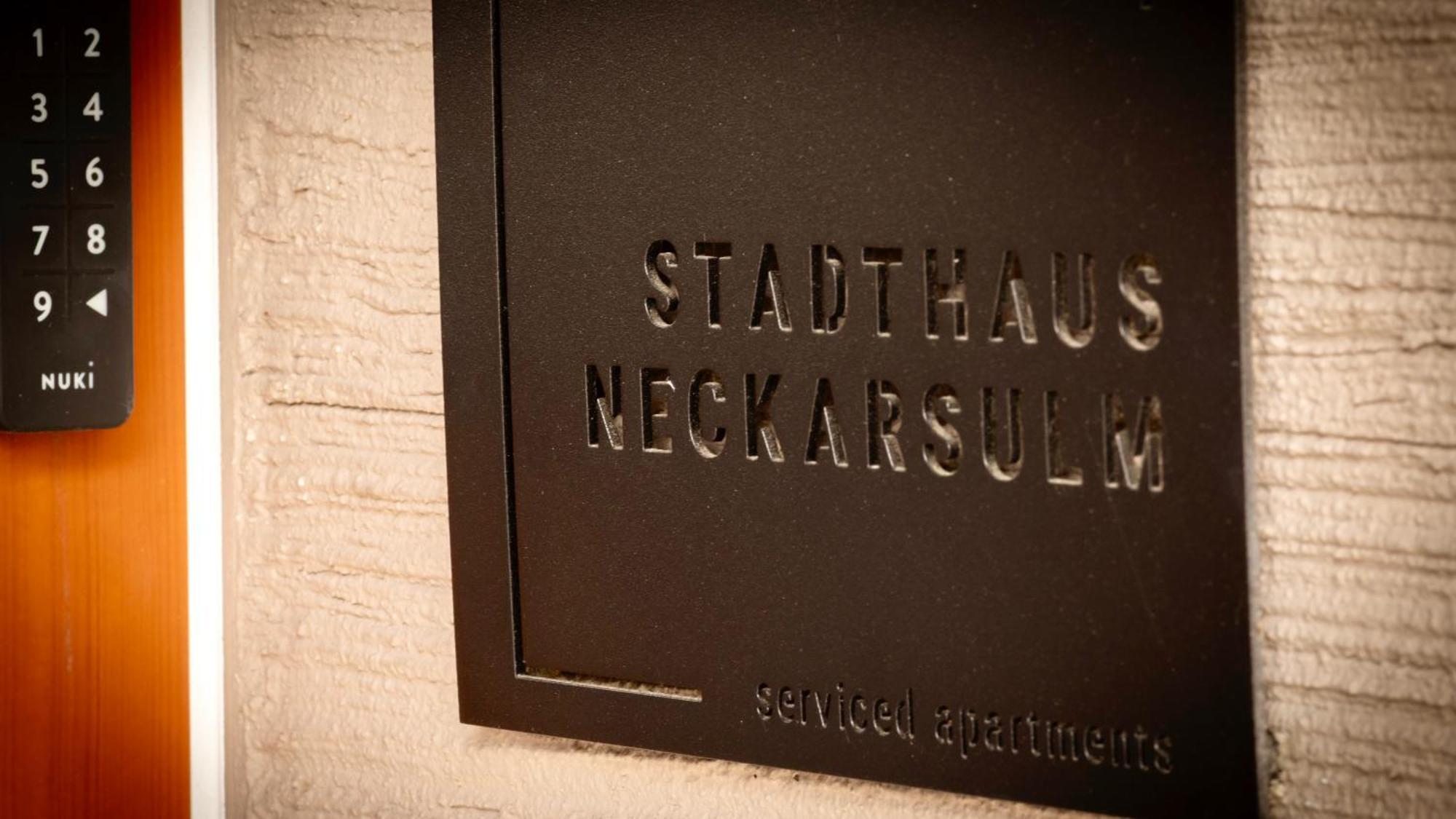 Stadthaus Neckarsulm Serviced Apartments - Stadthaus Heiner מראה חיצוני תמונה